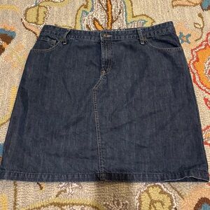 Tommy Hilfiger Dark Blue A-Line Skirt